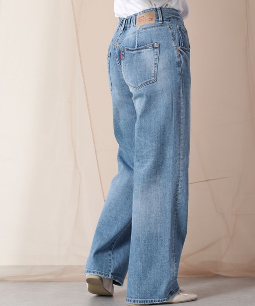 cepo(セポ)の「セミワイドデニムパンツ(デニムパンツ・レディース・ブルー系2/ブルー系3・S/M)」の13枚目の写真