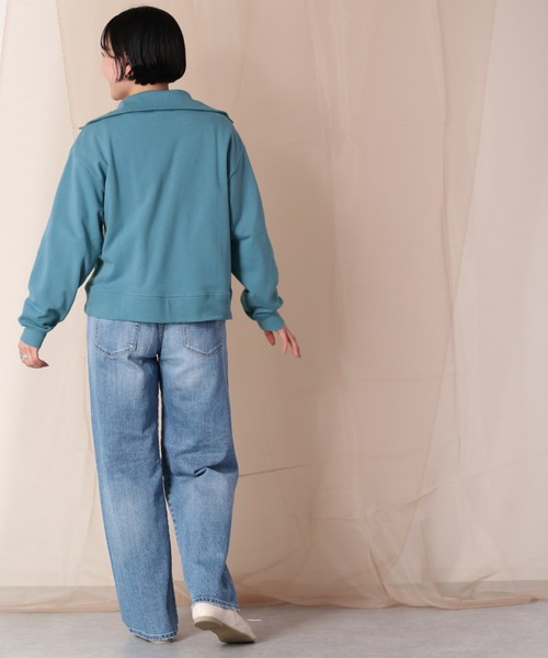 cepo(セポ)の「セミワイドデニムパンツ(デニムパンツ・レディース・ブルー系2/ブルー系3・S/M)」の16枚目の写真