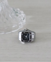 ammy.（エイミードット）の「【 ammy. / エイミードット 】 ビンテージ デザイン ミニ ウォッチ リング（リング）」