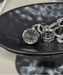 ammy.（エイミードット）の「【 ammy. / エイミードット 】 ビンテージ デザイン ミニ ウォッチ リング（リング）」