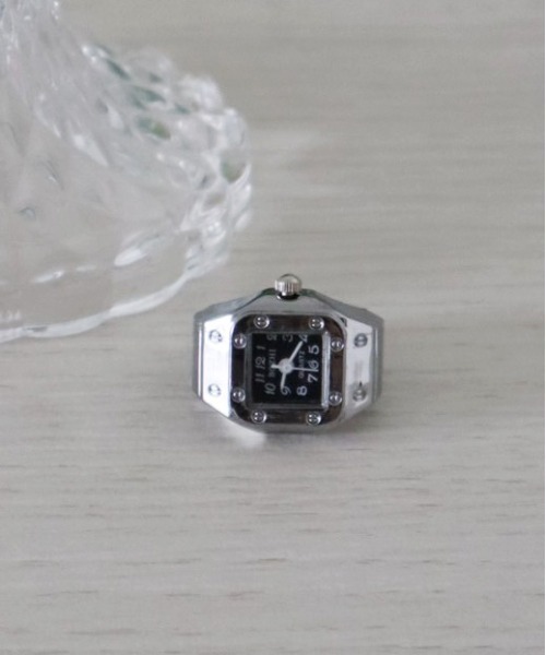 ammy.(エイミードット)の「【 ammy. / エイミードット 】 ビンテージ デザイン ミニ ウォッチ リング(リング・レディース・A/B/C/D/E/G/H/F・FREE)」の16枚目の写真