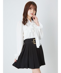 Ank Rouge | パールバックルプリーツSK(スカート)