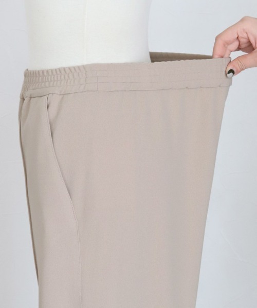 RASW（ラス）の「[RASW]ハイストレッチスリットイージーパンツ（その他パンツ・レディース・ブラック/グレイッシュベージュ・M/L）」の22枚目の写真