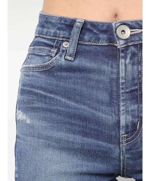 GYDA（ジェイダ）の「M/W HEM BACK ZIPスキニーデニムパンツ（デニムパンツ・レディース・ライトブルー/ブルー・SMALL/MEDIUM/X-SMALL）」の20枚目の写真