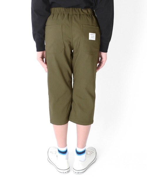 GLAZOS（グラソス）の「[テーパード]スーパーストレッチ・ベイカーポケット７分丈パンツ（その他パンツ・キッズ・ブラック/ベージュ/カーキ・130cm/140cm/170cm/150cm/160cm）」の10枚目の写真