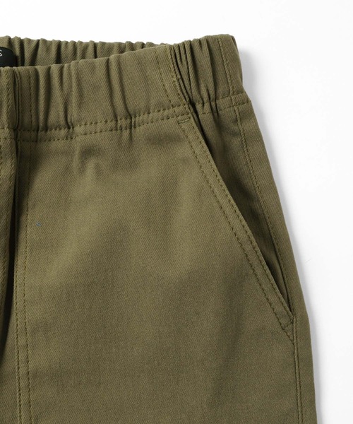 GLAZOS（グラソス）の「[テーパード]スーパーストレッチ・ベイカーポケット７分丈パンツ（その他パンツ・キッズ・ブラック/ベージュ/カーキ・130cm/140cm/170cm/150cm/160cm）」の12枚目の写真