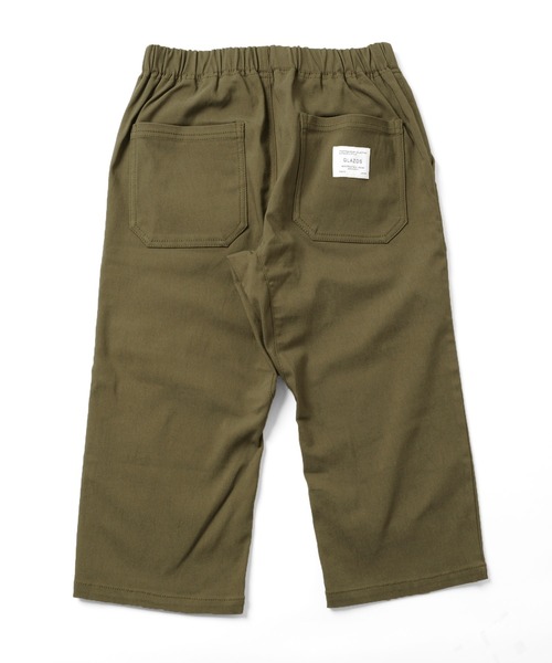GLAZOS（グラソス）の「[テーパード]スーパーストレッチ・ベイカーポケット７分丈パンツ（その他パンツ・キッズ・ブラック/ベージュ/カーキ・130cm/140cm/170cm/150cm/160cm）」の17枚目の写真