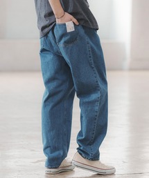 mp9940-Wide Tapered Balloon Denim Pants デニムパンツ