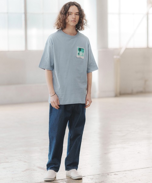 CAMBIO（カンビオ）の「mp9940-Wide Tapered Balloon Denim Pants デニムパンツ（デニムパンツ・メンズ・ライトインディゴブルー/インディゴブルー・M/L）」の6枚目の写真