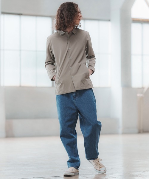 CAMBIO（カンビオ）の「mp9940-Wide Tapered Balloon Denim Pants デニムパンツ（デニムパンツ・メンズ・ライトインディゴブルー/インディゴブルー・M/L）」の15枚目の写真