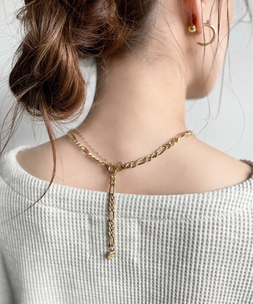 feepur（フェピュール）の「チェーンネックレス（ネックレス・レディース・シルバー/ゴールド・FREE）」の2枚目の写真