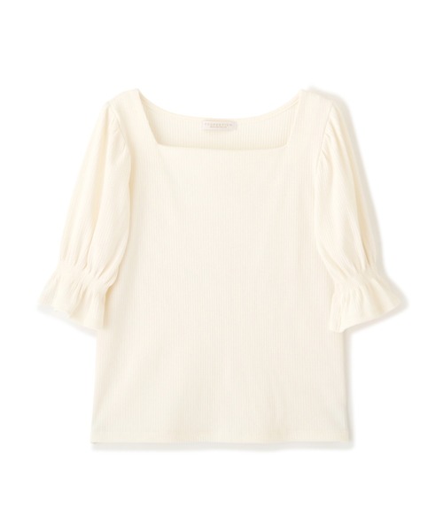 PROPORTION BODY DRESSING（プロポーションボディドレッシング）の「スクエアネックリブテレコ / 1212160402（Tシャツ/カットソー・レディース・ダークグレー/グレー/ホワイト系その他・SMALL/MEDIUM）」の12枚目の写真