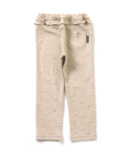 apres les cours（アプレレクール）の「ウエストフリル | 7days Style pants 9分丈（その他パンツ・キッズ・チャコール/チェック/ブラウン/ベージュ/ドット/ラベンダー・80/90/100/130/120/110）」の16枚目の写真