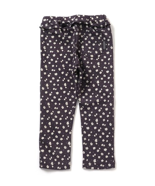 apres les cours（アプレレクール）の「ウエストフリル | 7days Style pants 9分丈（その他パンツ・キッズ・チャコール/チェック/ブラウン/ベージュ/ドット/ラベンダー・80/90/100/130/120/110）」の18枚目の写真