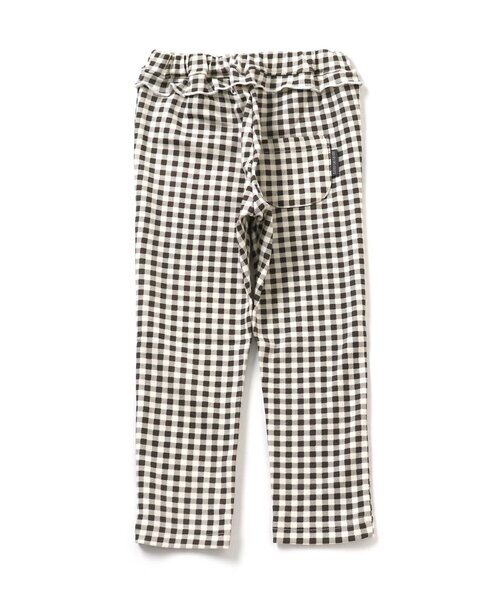 apres les cours（アプレレクール）の「ウエストフリル | 7days Style pants 9分丈（その他パンツ・キッズ・チャコール/チェック/ブラウン/ベージュ/ドット/ラベンダー・80/90/100/130/120/110）」の19枚目の写真
