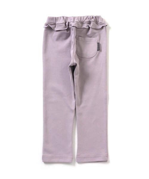 apres les cours（アプレレクール）の「ウエストフリル | 7days Style pants 9分丈（その他パンツ・キッズ・チャコール/チェック/ブラウン/ベージュ/ドット/ラベンダー・80/90/100/130/120/110）」の20枚目の写真