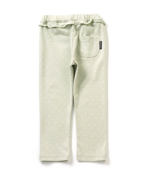 apres les cours（アプレレクール）の「ウエストフリル | 7days Style pants 9分丈（その他パンツ・キッズ・チャコール/チェック/ブラウン/ベージュ/ドット/ラベンダー・80/90/100/130/120/110）」の21枚目の写真