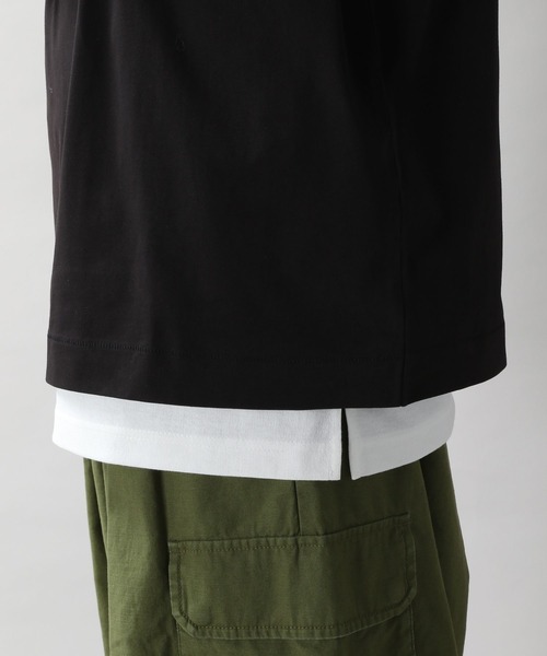 RAGEBLUE（レイジブルー）の「天竺ロングレイヤードタンク（タンクトップ・メンズ・ホワイト/ブラック/ベージュ・MEDIUM/LARGE）」の20枚目の写真