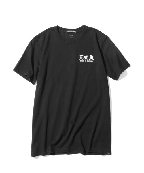 WOLVES KILL SHEEP(ウルヴスキルシープ)の「WOLVES KILL SHEEP/ウルブスキルシープ DELICATESSEN SS T-SHIRT プリントTシャツ(Tシャツ/カットソー・メンズ・ブラック/ホワイト・XL/L/M)」の21枚目の写真
