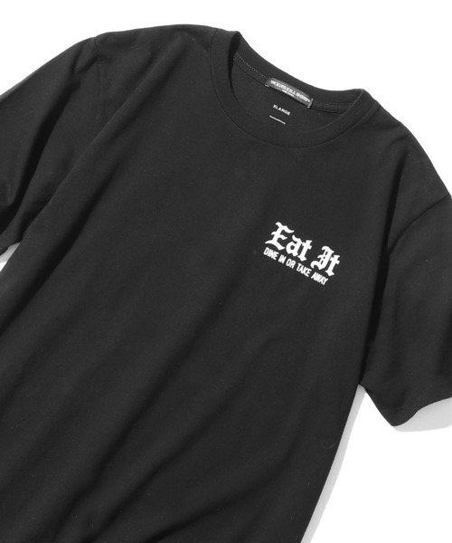 WOLVES KILL SHEEP(ウルヴスキルシープ)の「WOLVES KILL SHEEP/ウルブスキルシープ DELICATESSEN SS T-SHIRT プリントTシャツ(Tシャツ/カットソー・メンズ・ブラック/ホワイト・XL/L/M)」の22枚目の写真