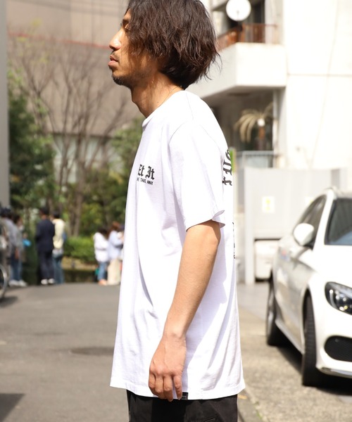 WOLVES KILL SHEEP(ウルヴスキルシープ)の「WOLVES KILL SHEEP/ウルブスキルシープ DELICATESSEN SS T-SHIRT プリントTシャツ(Tシャツ/カットソー・メンズ・ブラック/ホワイト・XL/L/M)」の3枚目の写真