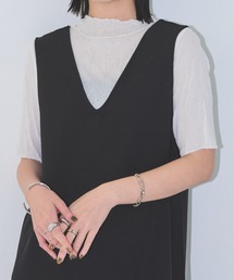 Aunt Marie's | ワッシャーシアータートルメロウハーフスリーブT / トップス / カットソー(Tシャツ/カットソー)