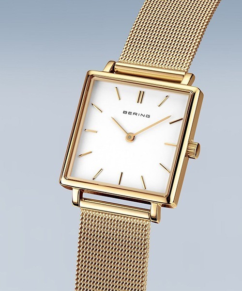 BERING（ベーリング）の「Classic Collection Square Gold Mesh 18226 