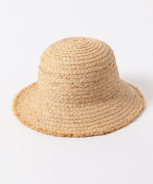 Me%（ミィパーセント）の「フリンジラフィアHAT（ハット・レディース・ベージュ・FREE）」の14枚目の写真