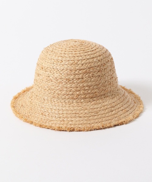 Me%（ミィパーセント）の「フリンジラフィアHAT（ハット・レディース・ベージュ・FREE）」の15枚目の写真