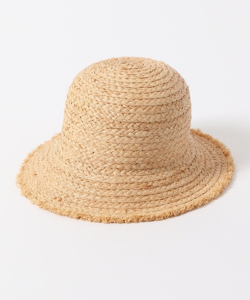 Me%（ミィパーセント）の「フリンジラフィアHAT（ハット・レディース・ベージュ・FREE）」の16枚目の写真