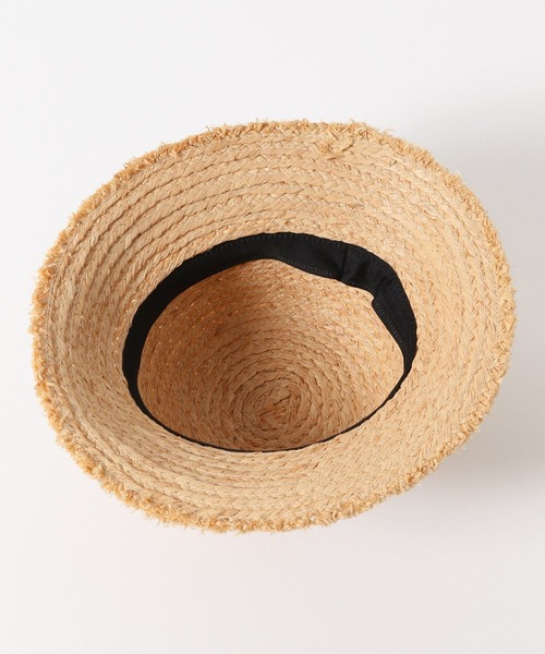 Me%（ミィパーセント）の「フリンジラフィアHAT（ハット・レディース・ベージュ・FREE）」の17枚目の写真