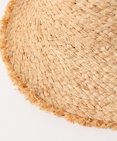 Me%（ミィパーセント）の「フリンジラフィアHAT（ハット・レディース・ベージュ・FREE）」の18枚目の写真