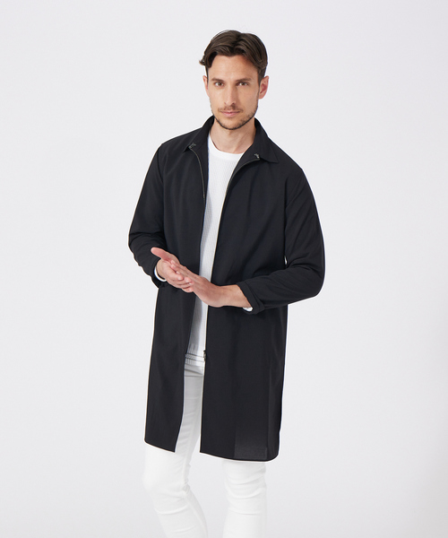 5351 POUR LES HOMMES（ゴーサンゴーイチプールオム）の「ラミー ロングシャツ（シャツ/ブラウス・メンズ・ベージュ/ブラック・44/46/48/50）」の2枚目の写真