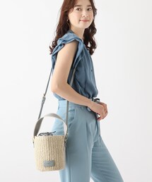 index | ペーパーバケツかごバッグ【2WAY】(ショルダーバッグ)