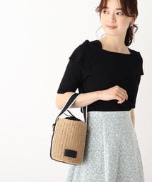 index | ペーパーバケツかごバッグ【2WAY】(ショルダーバッグ)