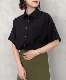 PAGEBOY | ショートドロストシャツ(シャツ/ブラウス)