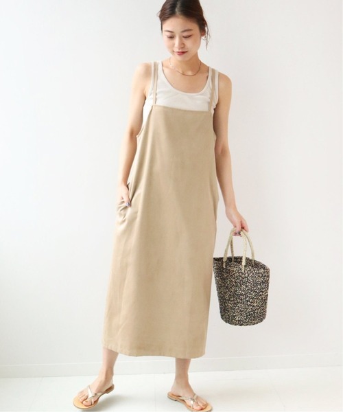 JOURNAL STANDARD relume（ジャーナルスタンダード　レリューム）の「《追加2》オーガニックコットンマルドウテレコタンクトップ（タンクトップ・レディース・ベージュ/ブラック/ホワイト/カーキ/ブラウン・FREE）」の20枚目の写真