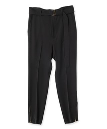 CULLNI | 22-AW-005 / Double Satin Zip Hem Slim Pants(スラックス)