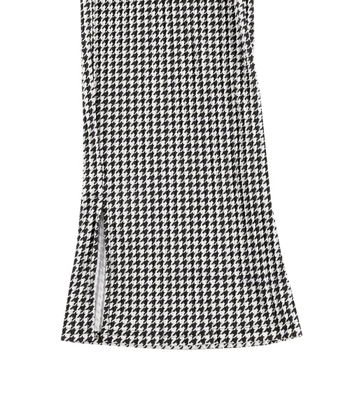 Figments（フィグメンツ）の「千鳥柄イージーパンツ（その他パンツ・レディース・ブラック・FREE）」の7枚目の写真