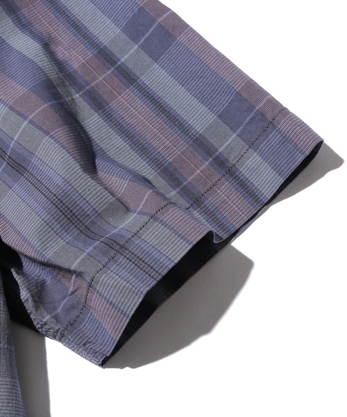 Carhartt(カーハート)の「Carhartt/カーハート RUGGED FLEX RELAXED FIT LIGHTWEIGHT SHORT-SLEEVE PLAID SHIRT 半袖シャツ(シャツ/ブラウス・メンズ・グレー/ネイビー系・XL/L/M)」の9枚目の写真