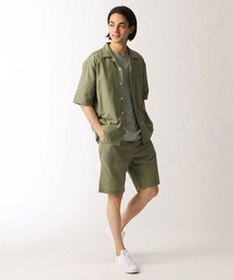 Grand PARK | パナマ素材オープンカラーセットアップ(シャツ/ブラウス)