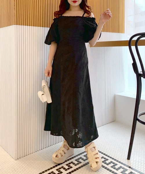 OLIVE des OLIVE（オリーブデオリーブ）の「オフショルワンピース