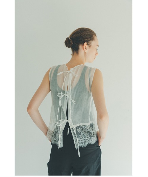 Heriter（エリテ）の「リバーレースジレ（ベスト）」 - WEAR