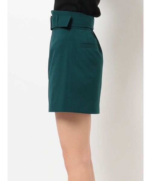 MURUA（ムルーア）の「カーブウエストミニスカート【セットアップ着用可】（スカート・レディース・グリーン/グレー/ブラウン・1/2）」の11枚目の写真