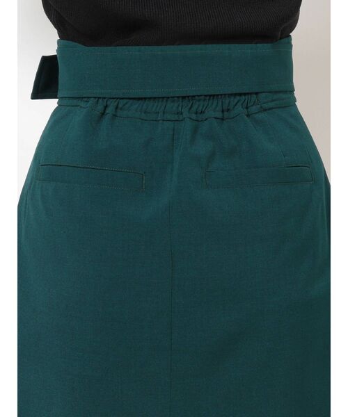 MURUA（ムルーア）の「カーブウエストミニスカート【セットアップ着用可】（スカート・レディース・グリーン/グレー/ブラウン・1/2）」の14枚目の写真