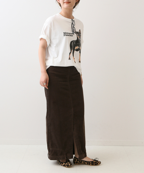 SLOBE IENA(スローブイエナ)の「【PARKIES/パーキーズ】 プリントTシャツ(Tシャツ/カットソー・レディース・ホワイト/ホワイト×ホワイト/ホワイト系その他・FREE)」の8枚目の写真
