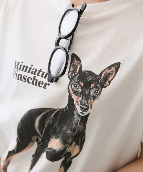 SLOBE IENA(スローブイエナ)の「【PARKIES/パーキーズ】 プリントTシャツ(Tシャツ/カットソー・レディース・ホワイト/ホワイト×ホワイト/ホワイト系その他・FREE)」の12枚目の写真
