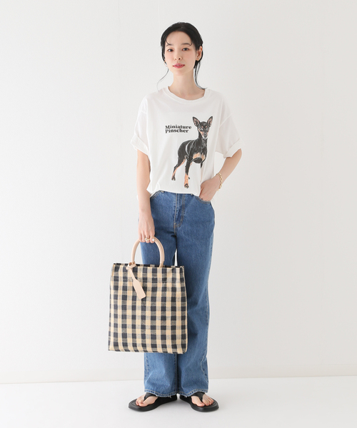 SLOBE IENA(スローブイエナ)の「【PARKIES/パーキーズ】 プリントTシャツ(Tシャツ/カットソー・レディース・ホワイト/ホワイト×ホワイト/ホワイト系その他・FREE)」の14枚目の写真