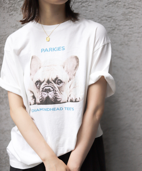 SLOBE IENA(スローブイエナ)の「【PARKIES/パーキーズ】 プリントTシャツ(Tシャツ/カットソー・レディース・ホワイト/ホワイト×ホワイト/ホワイト系その他・FREE)」の19枚目の写真
