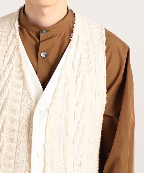 caban（キャバン）の「■CABaN ツイードコンビベスト（ベスト・メンズ・ホワイト・FREE）」の18枚目の写真